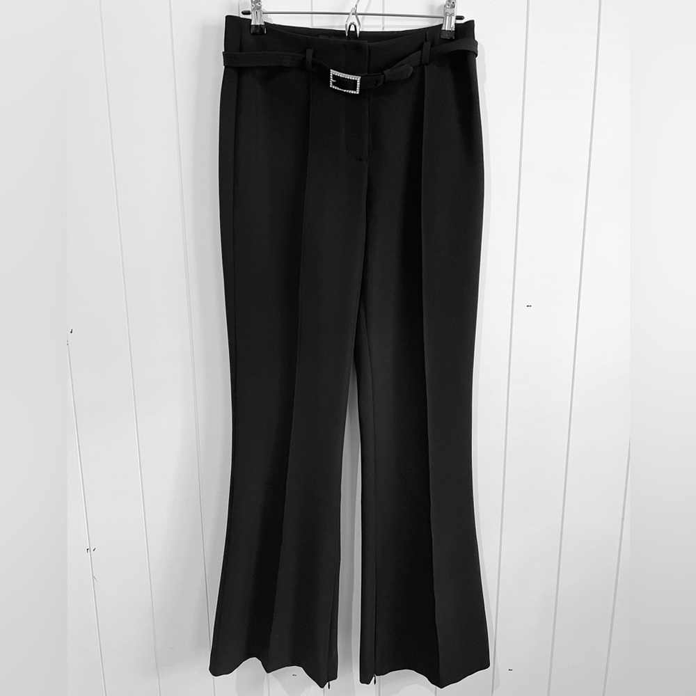 Generation Love  pants NWT Leah Crepe Pants Flare legs Career size 10 black